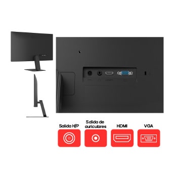 Entrada Monitor LG IPS Full HD de 24" 24U411A-B